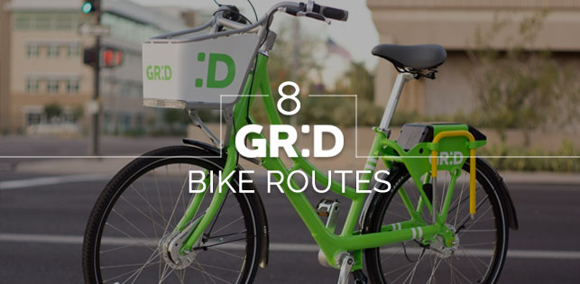 Grid Bike Share routes