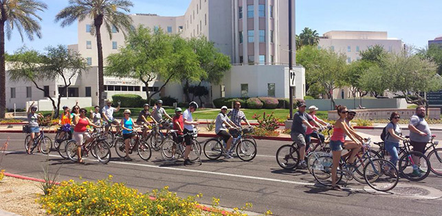 Bikes in Downtown Phoenix