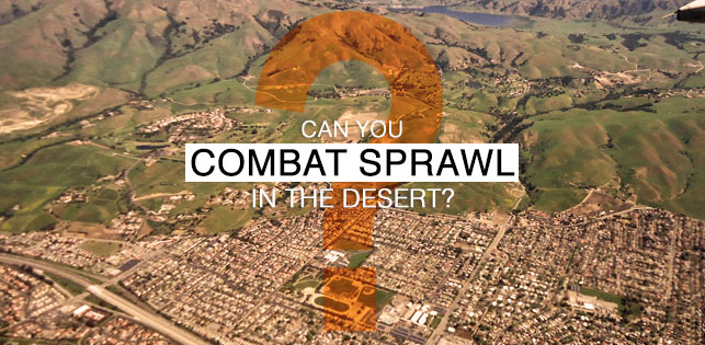 Combat sprawl in the desert